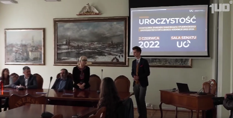 Powołanie Zarządu Samorządu Studenckiego Uniwersytetu Opolskiego
